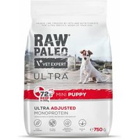 Hundetrockenfutter – Raw Paleo Ultra Rind Puppy Mini 750g