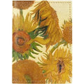 Sunflowers Recycled Leather Wallet