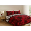 Rose Polycotton Duvet Cover Set - Soft, Breathable, Machine Washable Floral Bedding - Single, Double, King & Super King | Wowcher