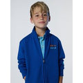 North Sails - Felpa con zip e logo ricamatoNorth SailsOcean blue4