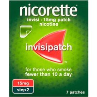 Nicorette Step 2 Invisi 15mg 7 Patches