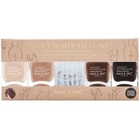 Every Body In Love 4-Piece Nail Polish and Sticker Set