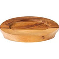 Utopia Round Acacia Wooden Board 6.5inch / 16.2cm (Single)