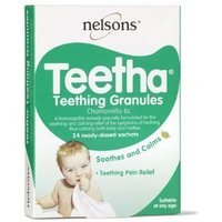Nelsons Teetha Teething Granules x 24 Sachets