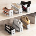 Set 6 pezzi organizzatore di scarpe Portascarpe Salvaspazio Regolabili Ideale per Scarpiera Armadio Mobili