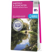 Ordnance Survey OS Map of Sheffield & Doncaster: Landranger 111