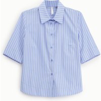 Chemise rayée manches courtes col classique
