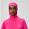 Haut de bain à capuche Femme Endurance+ Modesty rose