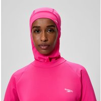 Haut de bain à capuche Femme Endurance+ Modesty rose