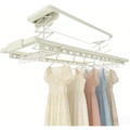 Remote Control Smart Laundry Supplies LED Electric Laundry Rack for Residential Balcony