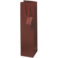 Borsa portabottiglie in carta Kraft Decoration bordeaux