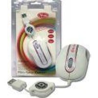 3free 3F-MSM201/WP USB Óptico 800DPI Blanco ratón