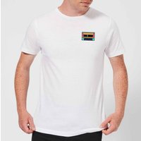 Small Tape Men's T-Shirt - White - M - White