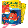 Möller's Omega 3 Jelly Fish Strawberry Gummies