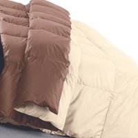 DaunenStep Trapunta in fibra bicolore Nocciolato Nocciolato