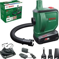 Bosch EASYINFLATE 18V-500 P4A 18v Cordless Air Pump 1 x 2ah Li-ion Battery Charger