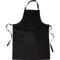 Verfschort Creativ Company lengte 89cm breedte 66cm katoen zwart