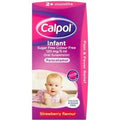 Calpol Sugar/Colour free infant suspension Strawberry x 100ml