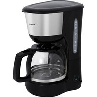 Koffiezetapparaat Inventum 1.25liter zwart met rvs