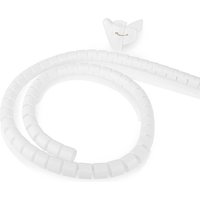 Nedis Cable Management | Spiral Sleeve | 1 pcs | Maximum cable thickness: 28 mm | PE | White