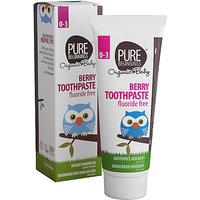 Pure Beginnings Baby Tandpasta Frambozensmaak en Xylitol