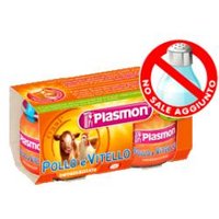 Plasmon omogeneizzato vitello pollo 80 g x 2 pezzi