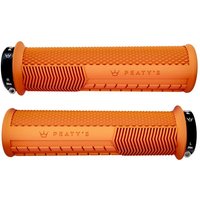 Peaty's Monarch Knurl Grip - Thick, Mango