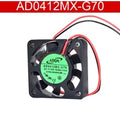 AD0412MX-G70 40*40*10MM DC12V 0.08A 2Pins New Cooling Fan For ADDA Silent Cooler For Micro Devices Power Monitor