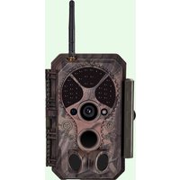 Caméra Piege Photographique Nocturne WiFi Bluetooth 64MP 1296P, 0.1S Temps de Déclenchement, Détection de Mouvement 120°PIR, IP66 Étanche|A350W Rouge