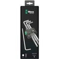 Wera 9 Piece Ball End Hexagon Allen Key Set Metric