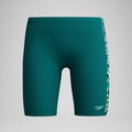 Speedo Jammer Garcon A Empiecement Vert - 9-10