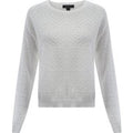 Jumpers Amara Reya Cleo white sheer back jumper / 12 - Tokyo Laundry