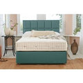 Hypnos Majesty Ortho Sublime Mattress + Premium Divan Bed, Silver, 2 Drawer, Double