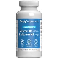 Vitamin D3 4000iu &amp; Vitamin K2 100mcg