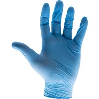 Scan Blue Nitrile Disposable Gloves Blue M Pack of 100