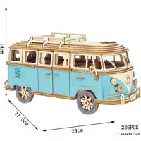 3D Campervan Wooden Puzzle