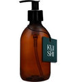 Amber Plastic Pump Bottle
