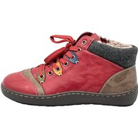 Gefütterte Winterstiefeletten Rot 37