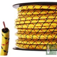 7mm HT Ignition Lead Cable - Gloss YBRF Wire Core Cotton Braided