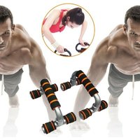 Push Up Stand Appoggi Maniglie Per Flessioni Addominali Petto Spalle Attrezzo