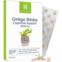 Ginkgo Biloba Cognitive Support 6000mg