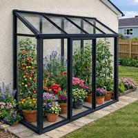 Mini wall greenhouse | Aluminum - Mini Wall Greenhouse