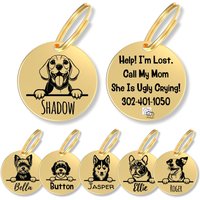 Personalized Breed Dog Tag (Beagle)