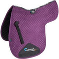Shires ARMA Suede Numnah - Plum / 15-16.5"