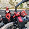 Figurka Deadpoola z anime, dekoracja wnętrza samochodu, zabawki, zawieszka, model samochodu, mini lalka, figurka, zabawka dla dzieci, prezent.