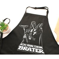 "Ich bin Dein Brater" - Die galaktisch robuste Grillschürze für interstellare Grillabenteuer!