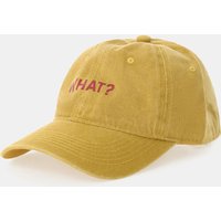 Casquette réglable avec visière et inscription devant