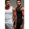 Pack De 2 Camisetas Sin Mangas Man Active De Canalé Ajustadas Al Músculo, Multi