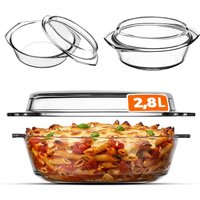 Naczynie żaroodporne 2.8L, okrągłe