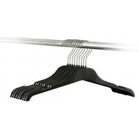 HomelyWorld W007 Hangers for Clothes Black 50 pcs.